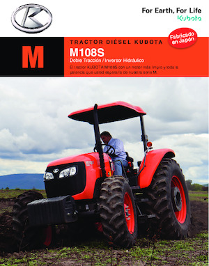 Tractoare 4WD Kubota M108S