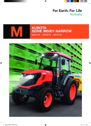 Tractoare 4WD Kubota M5091N