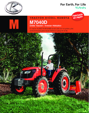 Tractoare 4WD Kubota M7040D