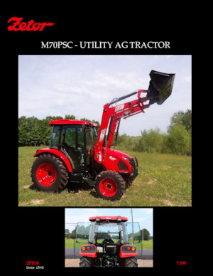 Tractoare 4WD Zetor M70PSC
