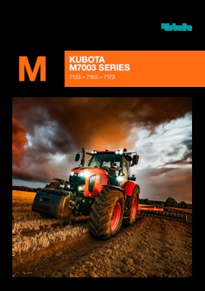 Tractoare 4WD Kubota M7133 