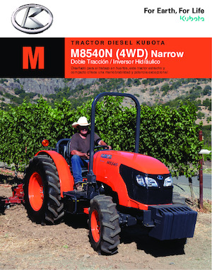 Tractoare 4WD Kubota M8540N