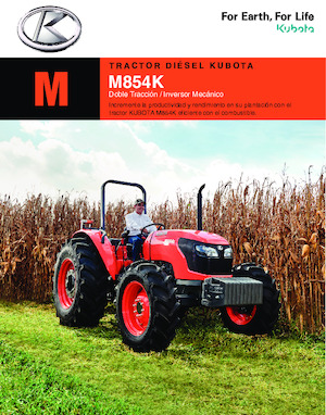 Tractoare 4WD Kubota M854K