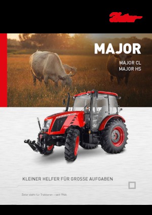 Tractoare 4WD Zetor Major HS 80