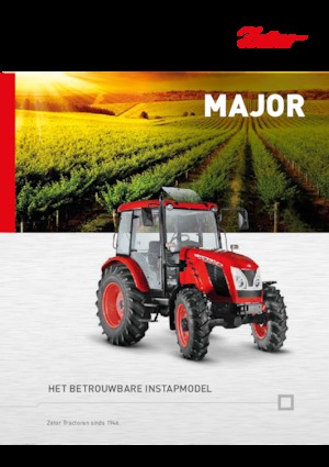 Tractoare 4WD Zetor Major CL 80