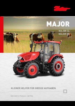 Tractoare 4WD Zetor Major HS 80