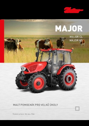 Tractoare 4WD Zetor Major HS 80