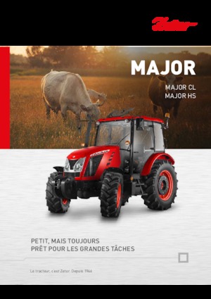 Tractoare 4WD Zetor Major HS 80