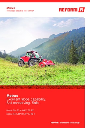 Tractoare 4WD Reform Werke Metrac H 7 RX