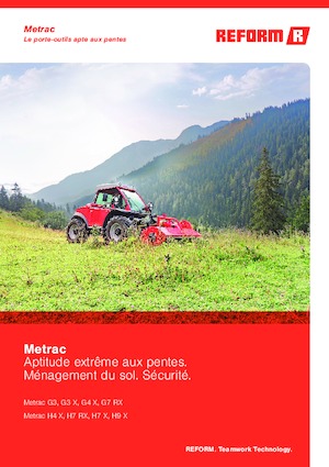 Tractoare 4WD Reform Werke Metrac H 7 RX