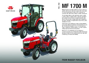 Tractoare 4WD Massey Ferguson MF 1765 M MC