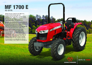 Tractoare 4WD Massey Ferguson MF 1740 E MP