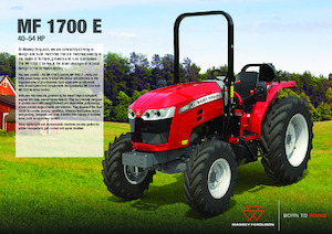 Tractoare 4WD Massey Ferguson MF 1740 E MP