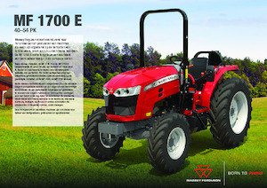 Tractoare 4WD Massey Ferguson MF 1740 E MP
