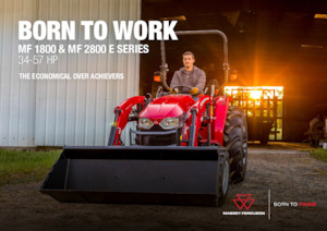 Tractoare 4WD Massey Ferguson MF 1835 E