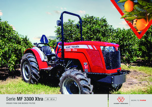 Tractoare 4WD Massey Ferguson MF 3308 Xtra