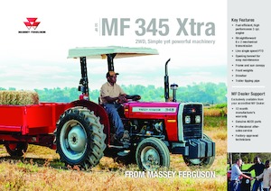 Tractoare 4WD Massey Ferguson MF 345 Xtra