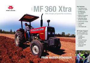 Tractoare 4WD Massey Ferguson MF 360 Xtra