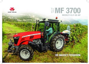 Tractoare 4WD Massey Ferguson MF 3709 GE