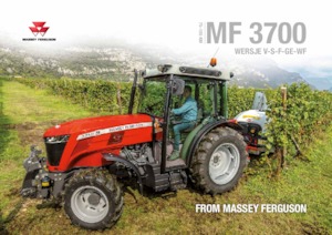 Tractoare 4WD Massey Ferguson MF 3709 GE