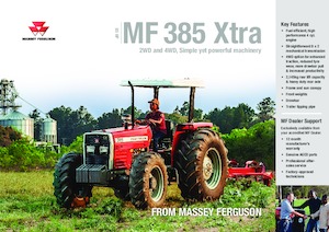 Tractoare 4WD Massey Ferguson MF 385 Xtra
