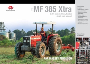 Tractoare 4WD Massey Ferguson MF 385 Xtra