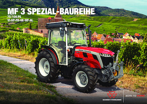 Tractoare 4WD Massey Ferguson MF 3FR.115 