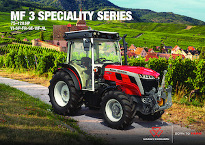 Tractoare 4WD Massey Ferguson MF 3FR.115 