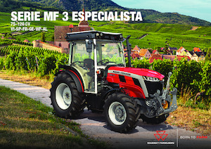 Tractoare 4WD Massey Ferguson MF 3FR.115 