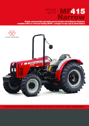 Tractoare 4WD Massey Ferguson MF 415