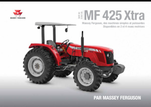 Tractoare 4WD Massey Ferguson MF 425 Xtra