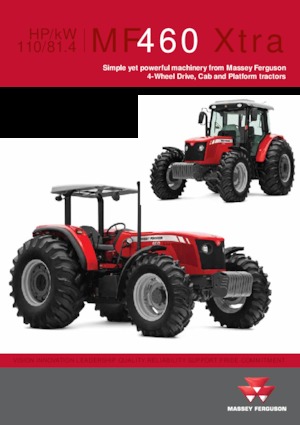 Tractoare 4WD Massey Ferguson MF 460 Xtra
