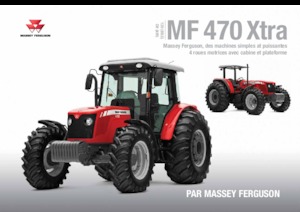 Tractoare 4WD Massey Ferguson MF 470 Xtra