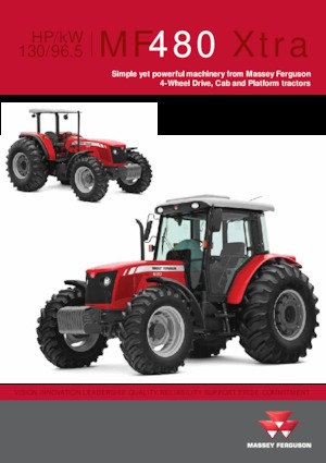 Tractoare 4WD Massey Ferguson MF 480 Xtra