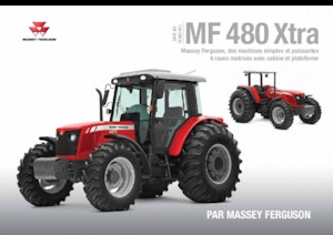 Tractoare 4WD Massey Ferguson MF 480 Xtra