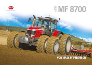 Tractoare 4WD Massey Ferguson MF 8740 S