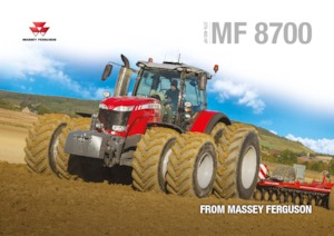 Tractoare 4WD Massey Ferguson MF 8740 S