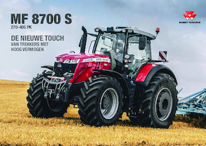 Tractoare 4WD Massey Ferguson MF 8727 S 