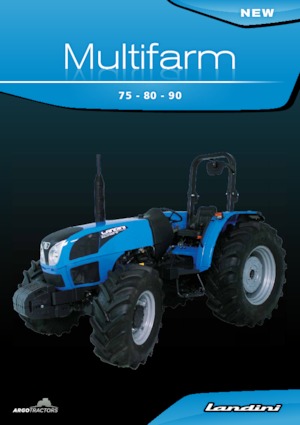 Tractoare 4WD Landini Multifarm 80 