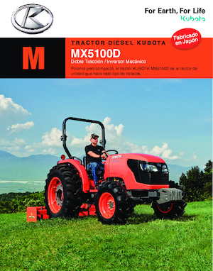 Tractoare 4WD Kubota MX5100D