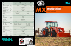Tractoare 4WD Kubota MX5400
