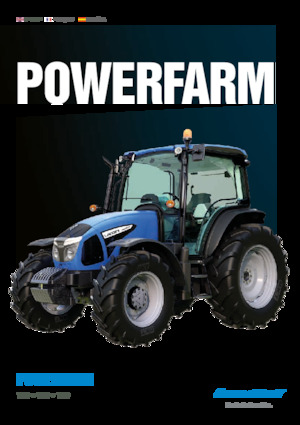 Tractoare 4WD Landini Powerfarm 110