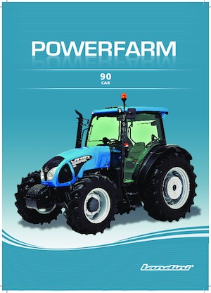 Tractoare 4WD Landini Powerfarm 90