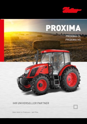 Tractoare 4WD Zetor Proxima HS 90