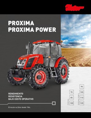 Tractoare 4WD Zetor Proxima HS 120