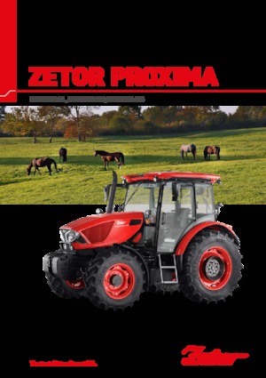 Tractoare 4WD Zetor Proxima GP 80