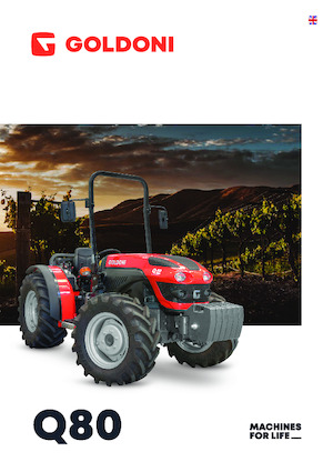 Tractoare 4WD Goldoni Q 80