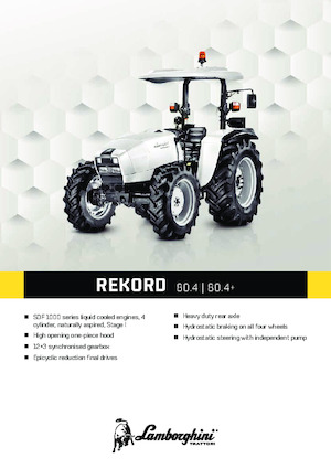 Tractoare 4WD Lamborghini Rekord 4.80