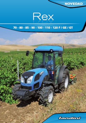 Tractoare 4WD Landini Rex 110GE