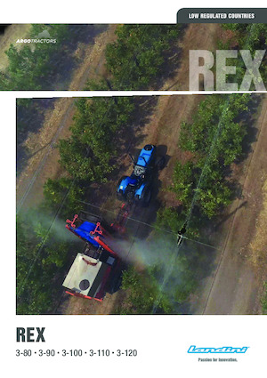 Tractoare 4WD Landini Rex 3-100 G 